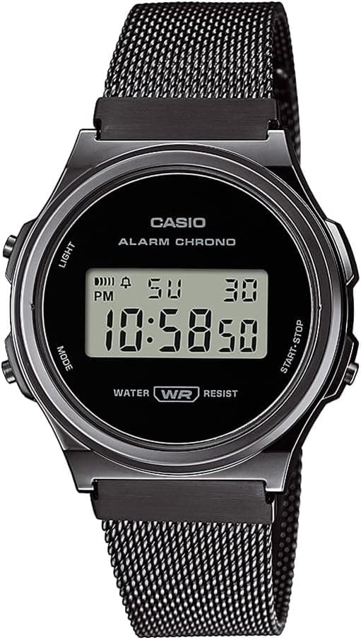 Casio A171WEMB-1ADF Kol Saati, Siyah, Standart