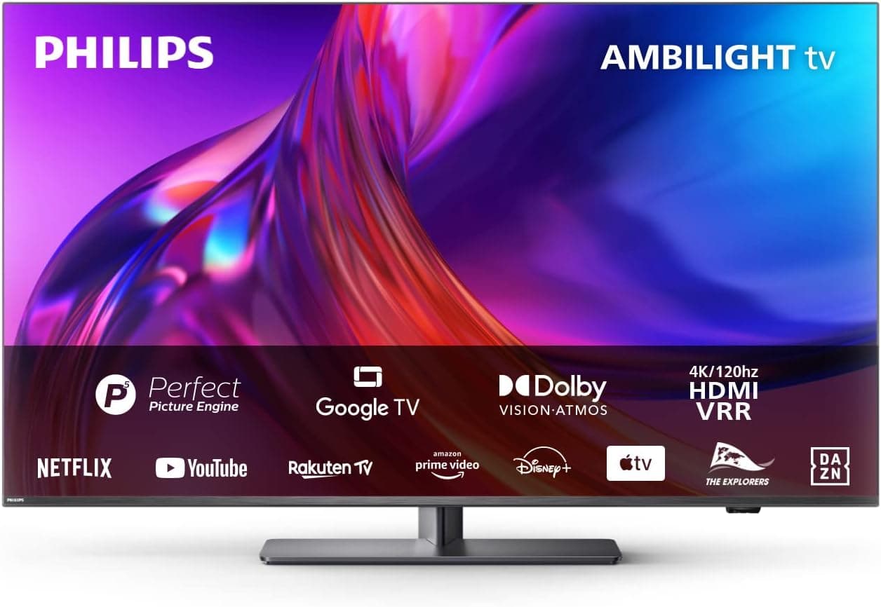 Philips Ambilight TV The One 65PUS8808/62 65(164 cm) 4K UHD Dolby Vision, Dolby Atmos, Google TV