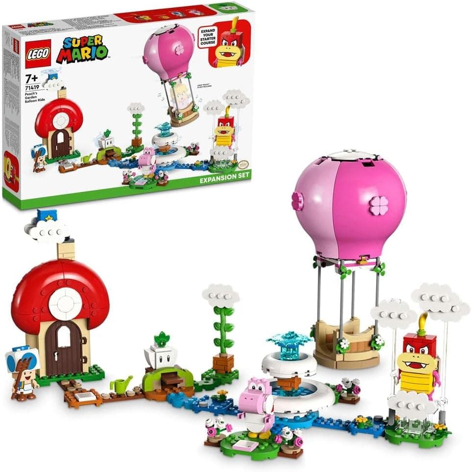71419 LEGO® Super Mario Peachin Bahçesinde Balon Yolculuğu Ek Macera Seti