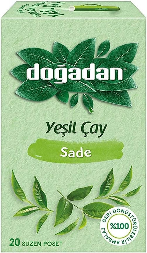 Doğadan Yeşil Çay Sade (20li)