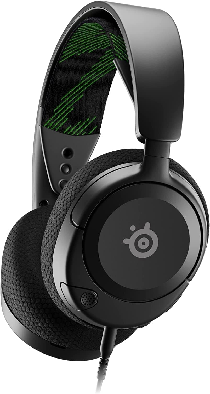 SteelSeries Arctis Nova 1X – Multi-Platform Gaming Kulaklık – Hi-Fi Sürücü – 360° Surround Ses – Memory Foam Kulak Yastıkları – Gürültü Önleyici Mikrofon, Xbox, PC, PS5, PS4, Switch