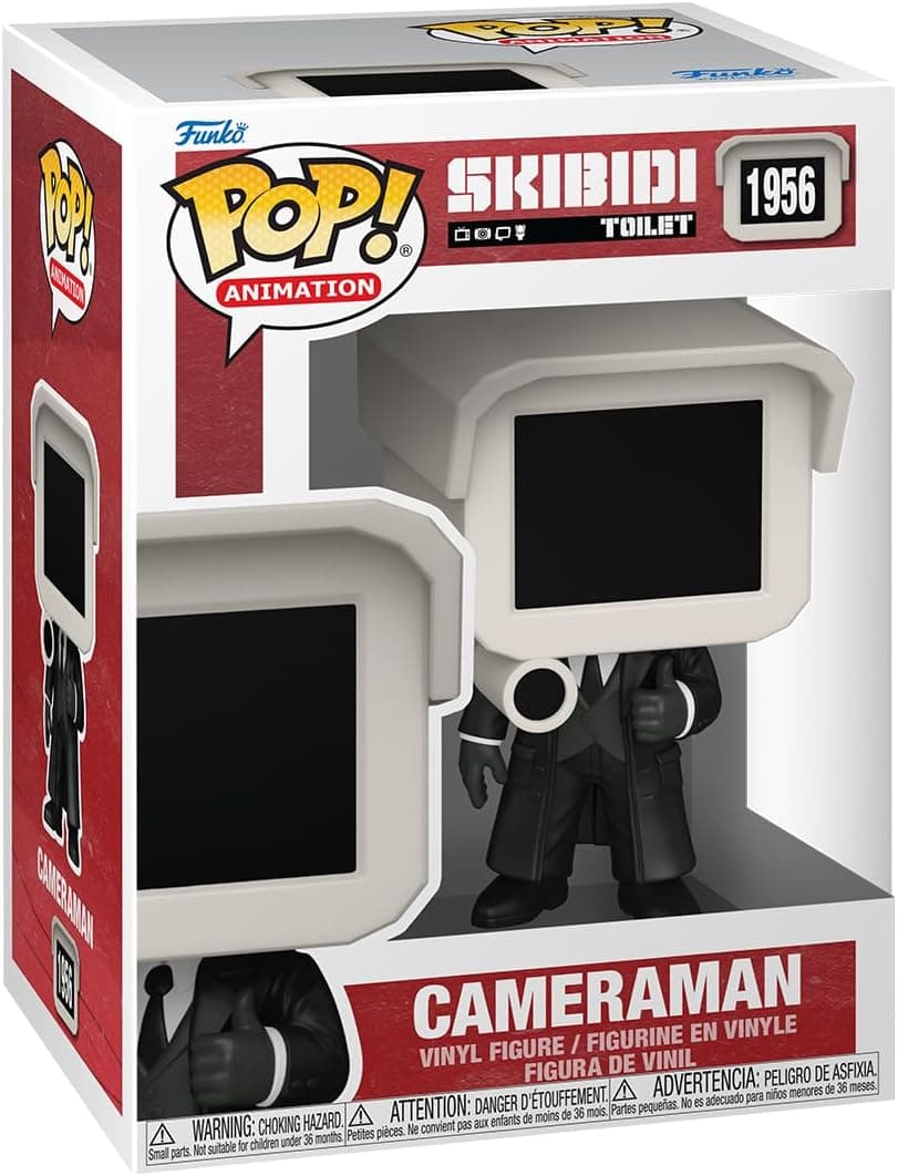 Funko POP Skibidi Toilet: Cameraman Figür