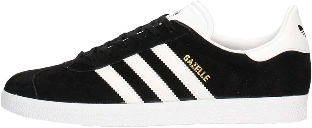 Adidas Erkek Gazelle Ayakkabi Cblack/White/Goldmt 37 1/3