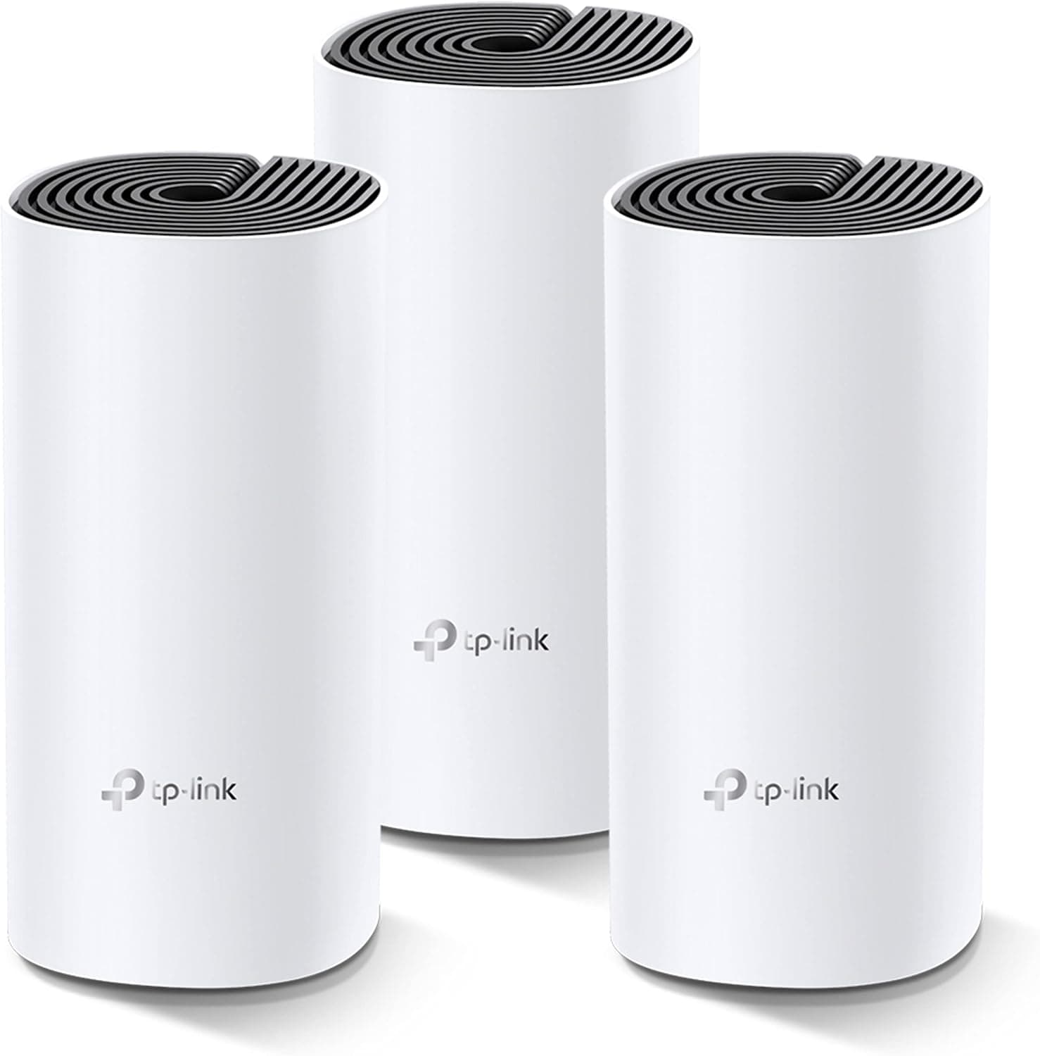 TP-Link Deco M4 3-pack , AC1200 Mbps, Dual-Band, Gigabit Portları, 100 Cihaza Kadar Bağlanılabilirlik, 370 m²ye Kadar Kapsama, Mobil Uygulama ile Kolay Kurulum, Wi-Fi 5 Mesh Sistemi