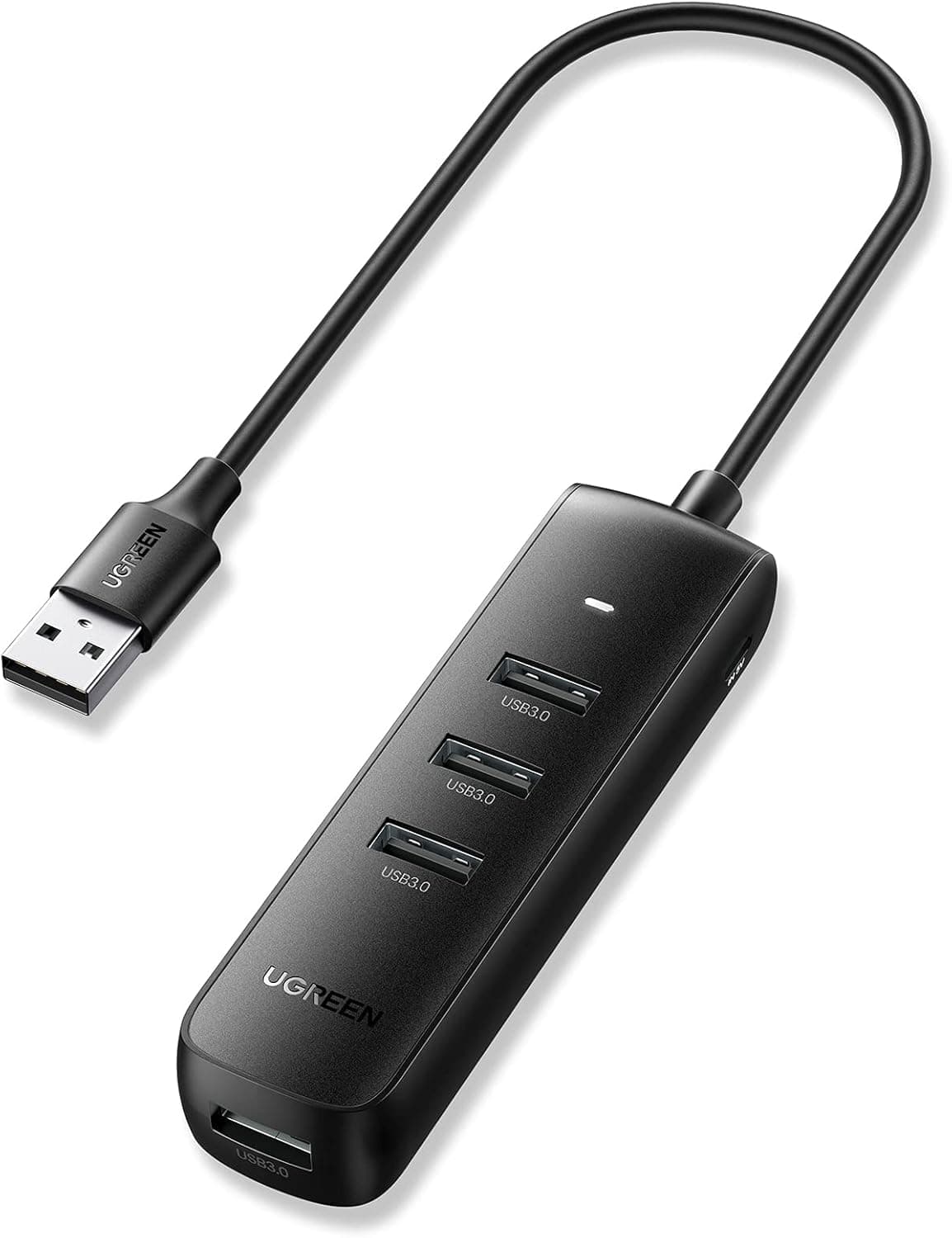 UGREEN USB Hub USB Splitter 3.0 Ultra İnce 4 Bağlantı Noktalı USB Adaptörü.