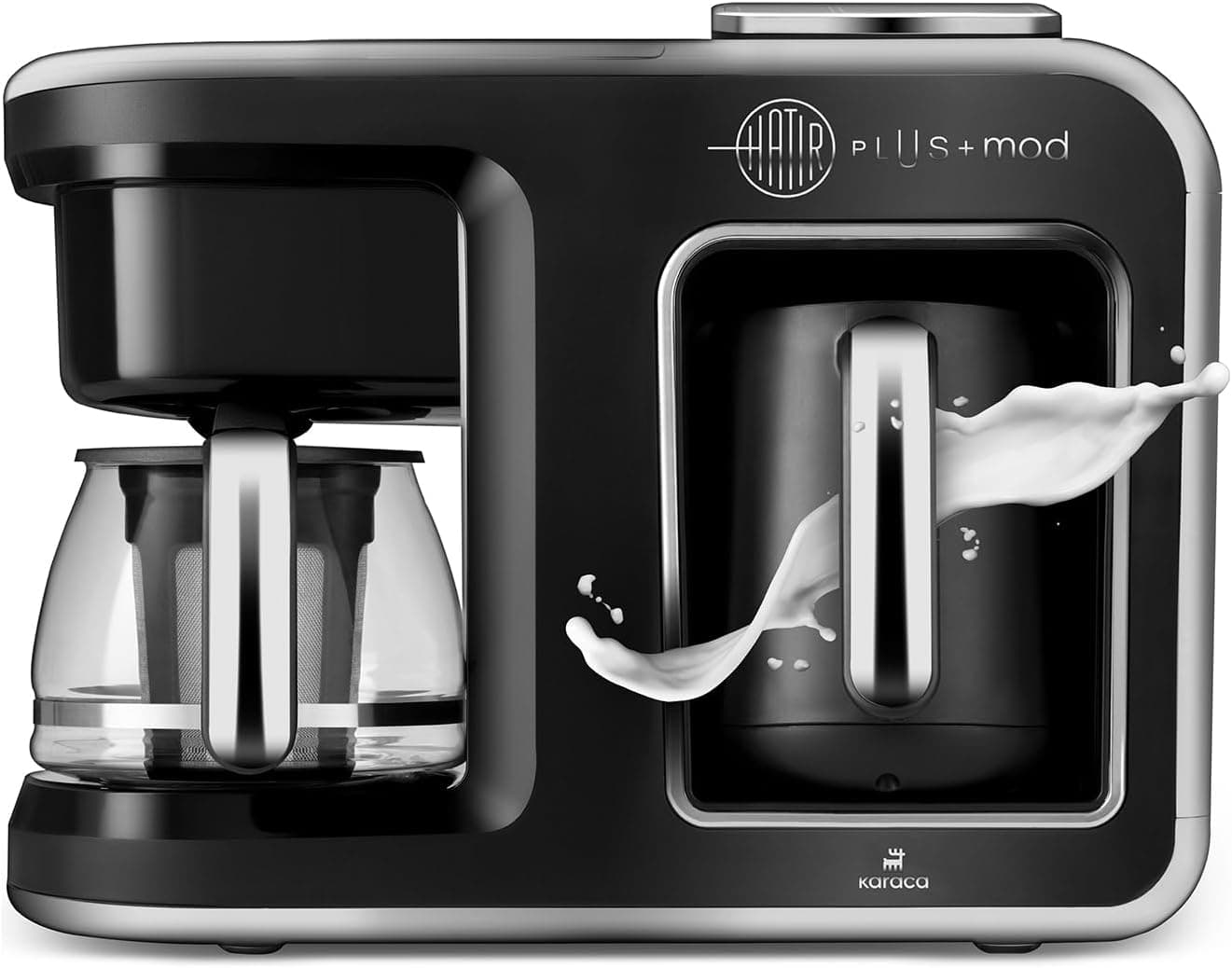 Karaca Hatır Plus Mod 5 in 1 Konuşan Kahve Makinesi Cool Gray