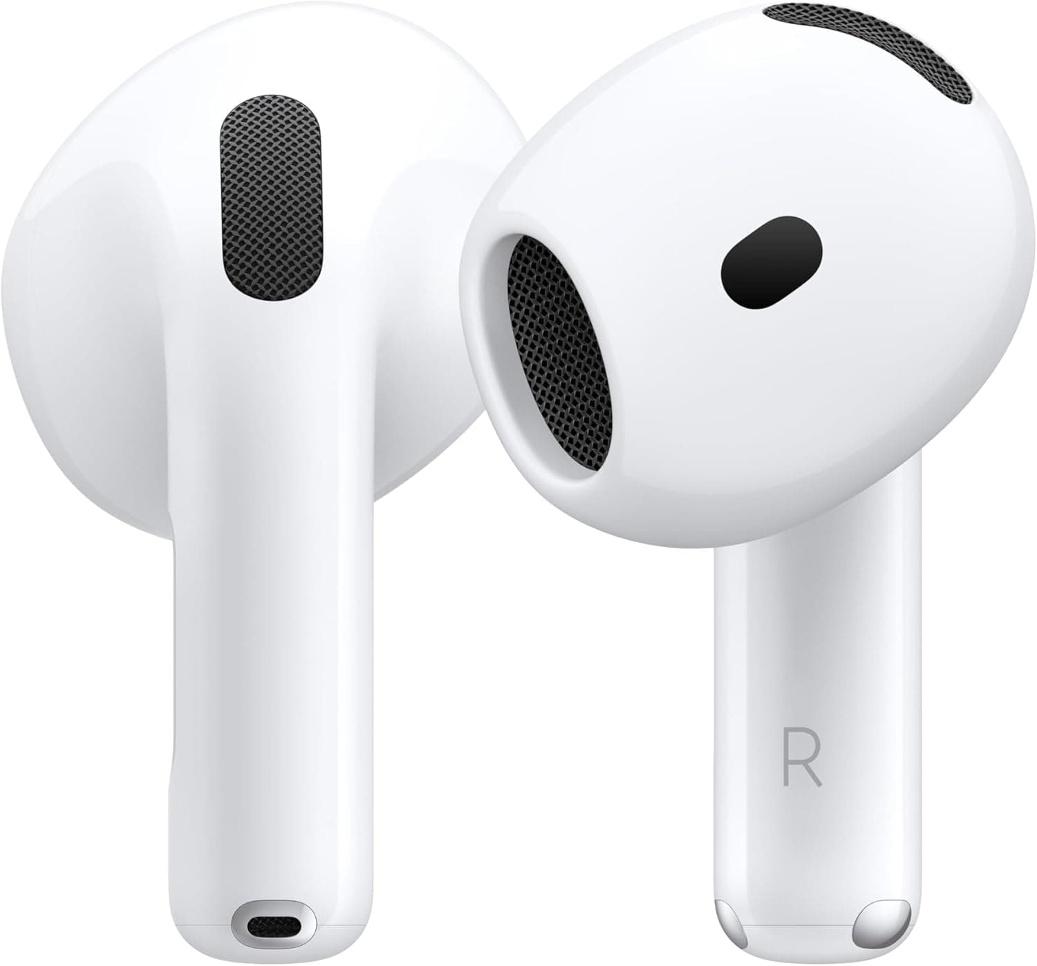 Apple AirPods 4 Kablosuz Kulaklık, Bluetooth Kulaklık, Kişiselleştirilmiş Uzamsal Ses, Tere ve Suya Dayanıklı Tasarım, USB-C Şarj Kutusu, H2 Çip, 30 Saate Kadar Pil Ömrü, iPhone’la Zahmetsiz Kurulum