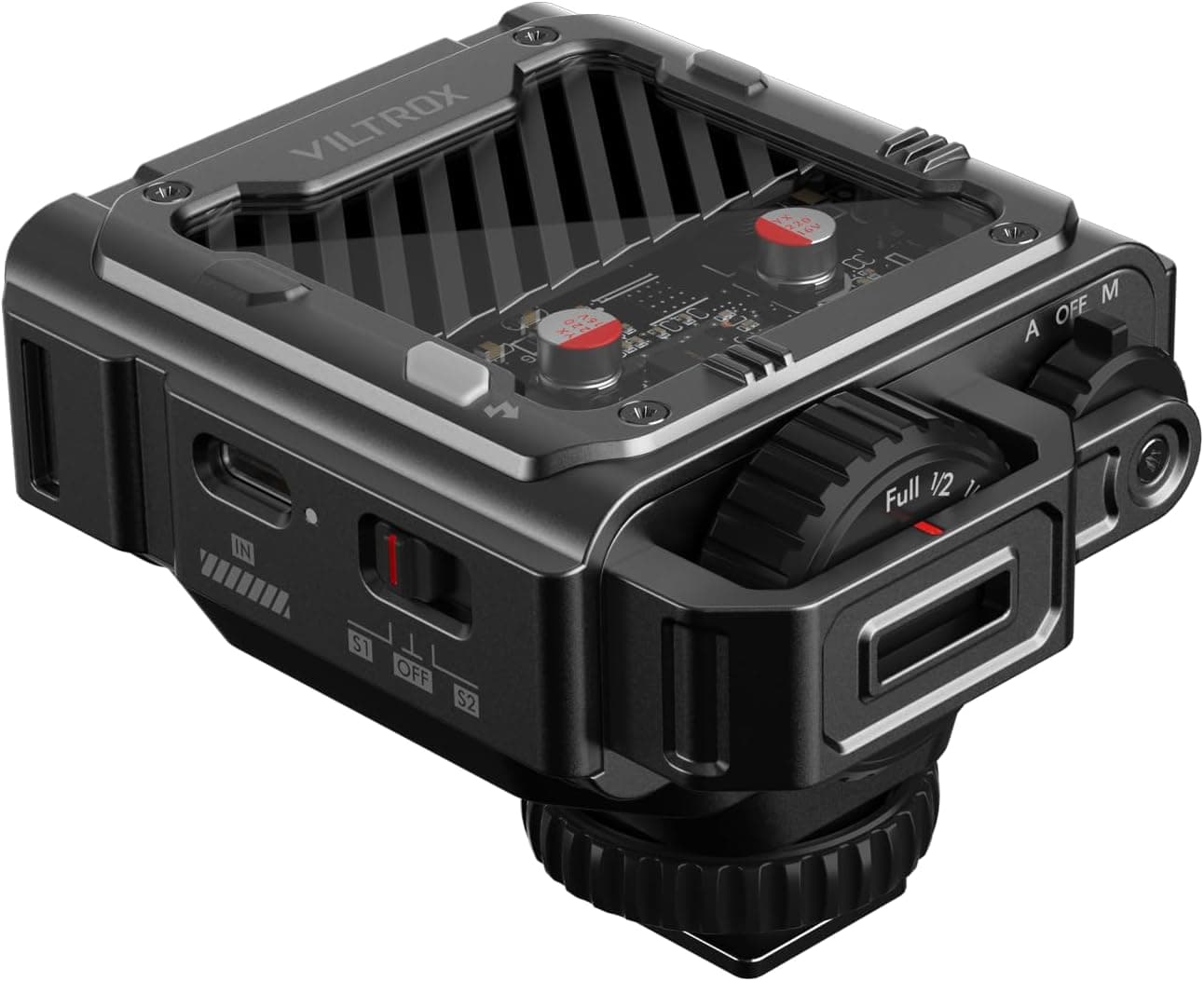 VILTROX TTL Flash, Canon Kamera için 1800mAh Açık Kamera Flaşı, 26W/s 5600K Kamera için Küçük Flaş, GN16 Mini Flaş, 1s Geri Dönüşüm Süresi, Softbox ile (Spark Z3-C, Gri)