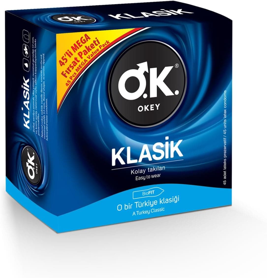 Okey Klasik 45Li Prezervatif