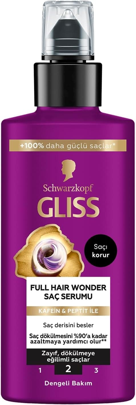 Gliss Full Hair Wonder Saç Dökülme Karşıtı Saç Serumu 100 ml