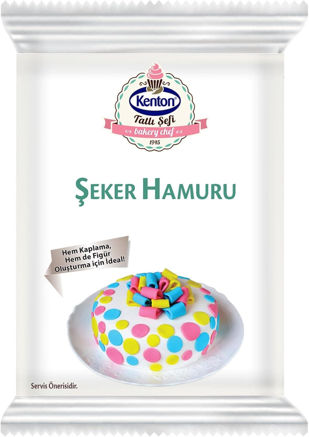 Kenton Tatlı Şefi Beyaz Şeker Hamuru 200g