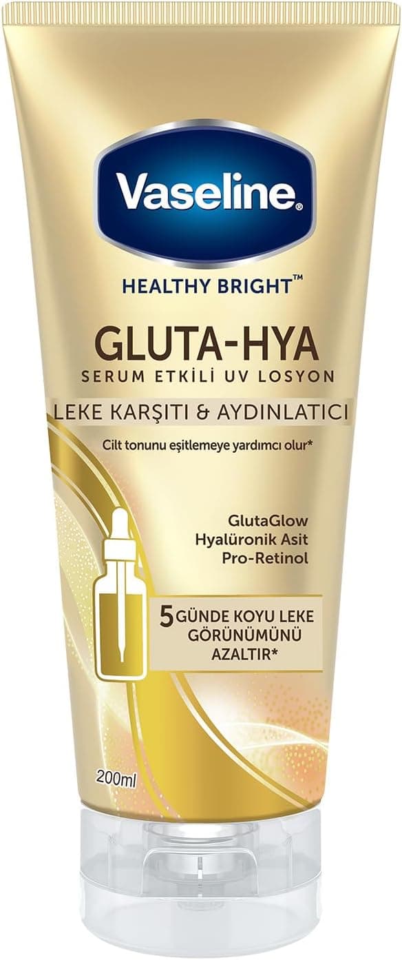 Vaseline Gluta Hya Serum Etkili UV Losyon Leke Karşıtı ve Aydınlarıcı 200 ml