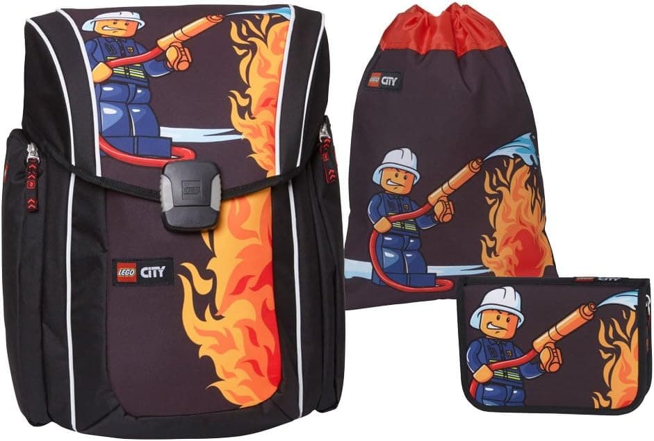 LEGO City Fire Extreme okul çantası seti