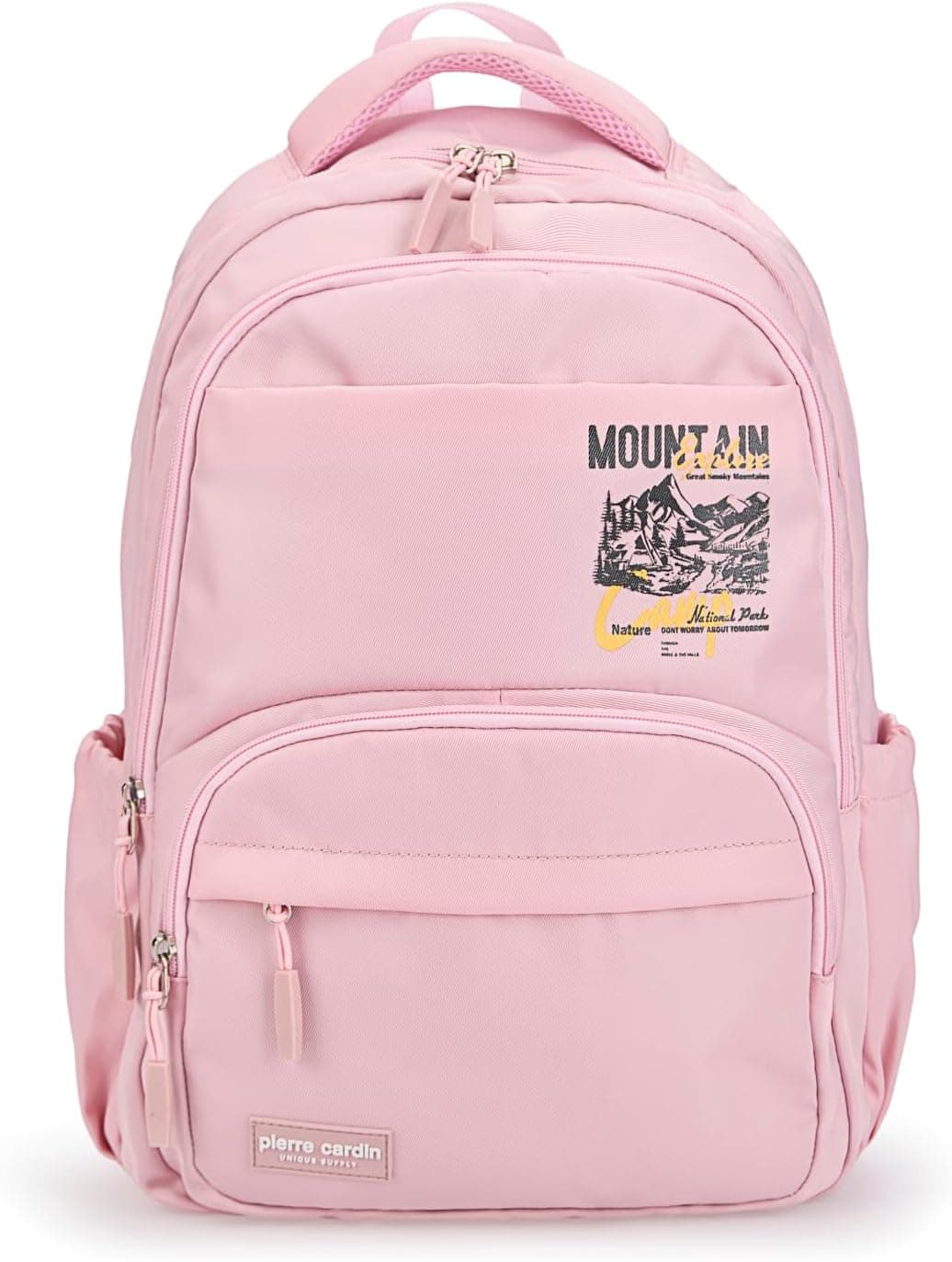 Pierre Cardin Unisex Yetişkin Sırt Çantası, PEMBE, Large