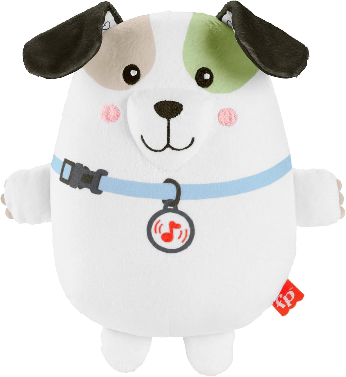 Fisher Price Sevimli Köpekçik Uyku Arkadaşı, yenidoğanlar için pelüş bebek oyuncağı ve taşınabilir ses makinesi, HTJ68