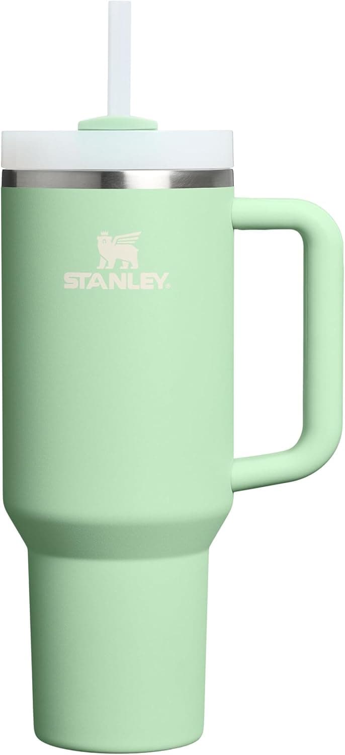 STANLEY Quencher H2.0 FlowState Pipetli Termos Bardak 1.18 Litre - Pistachio | Paslanmaz Çelik