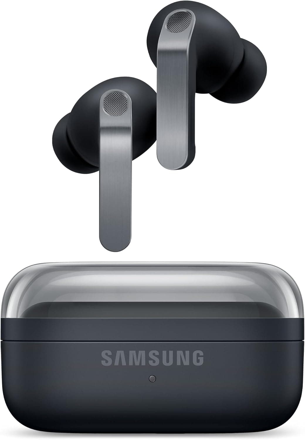 Samsung Galaxy Buds4 Pro Bluetooth Kulaklık, Siyah, Metal Gövde, 2 Yollu Hoparlör & Çift Amplifikatör, Geliştirilmiş ANC, Adaptif Gürültü Kontrolü