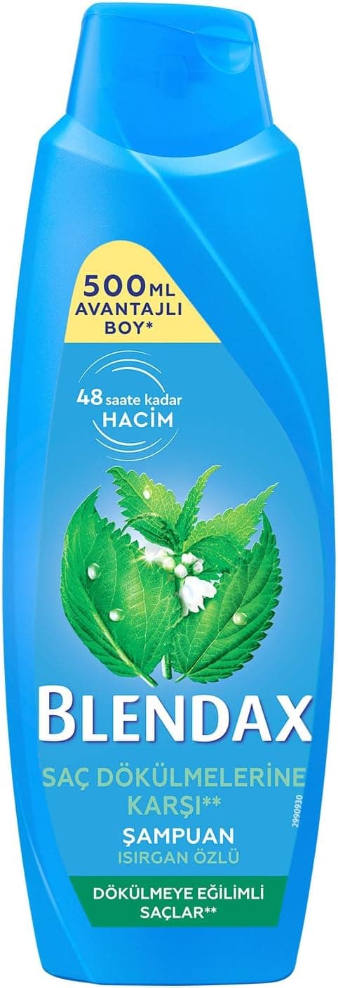 Blendax Isırgan Özlü Şampuan 500 ml Dökülmeye Eğilimli Saçlar İçin