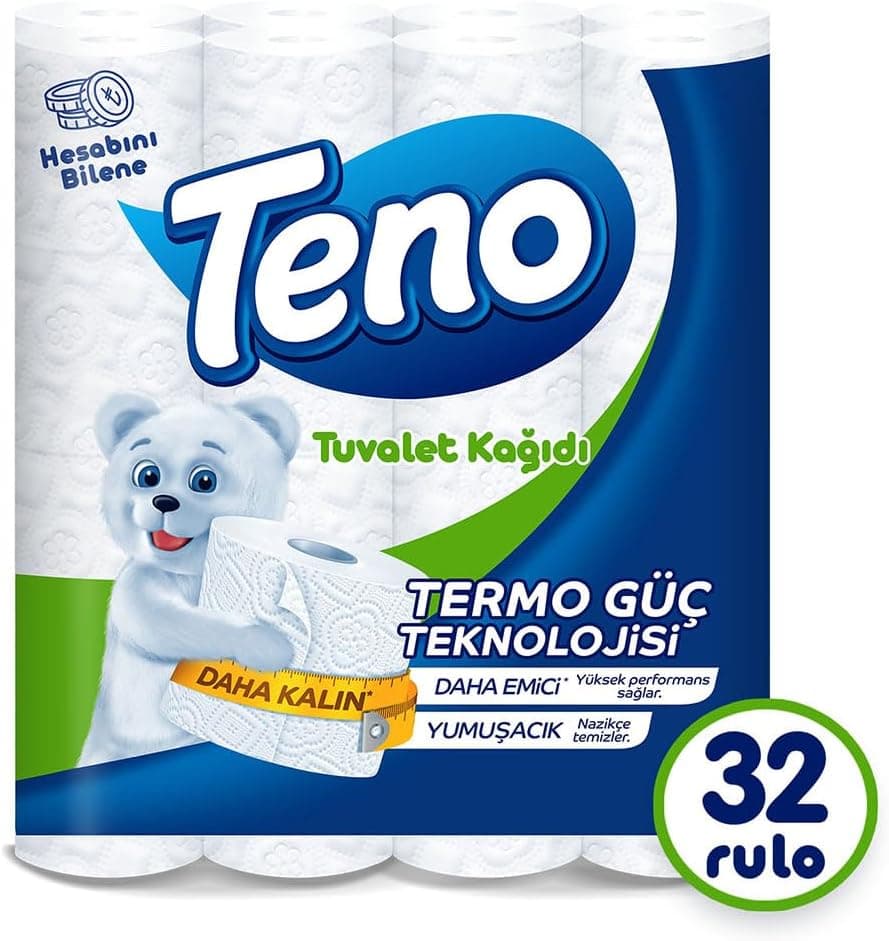 Teno Avantaj Paketi Tuvalet Kağıdı 32 Rulo