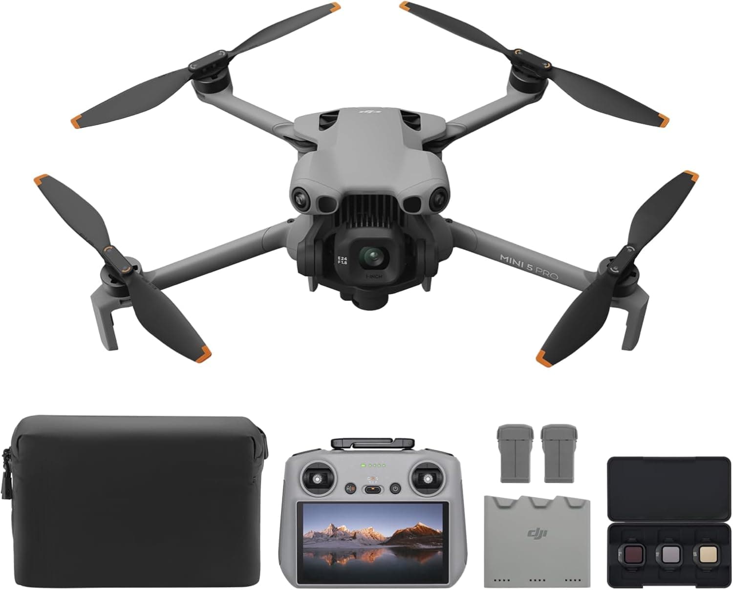 DJI Mini 5 Pro Fly More Combo Plus (RC2) |DJI TURKIYE KARACASULU GARANTILI