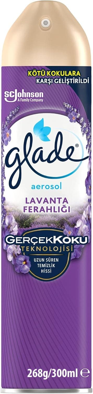 Glade Aerosol Lavanta Ferahlığı Oda Kokusu 300 mL (1 x 300 mL)