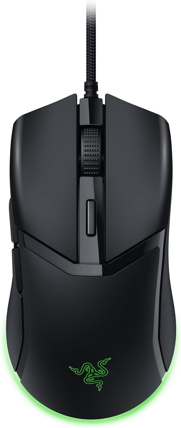 Razer Cobra - Chroma Rgbye Sahip Hafif Kablolu Oyun Faresi (Tüy Hafifliğinde 57G, 3-Nesil Optik Fare Anahtarları, Gövde