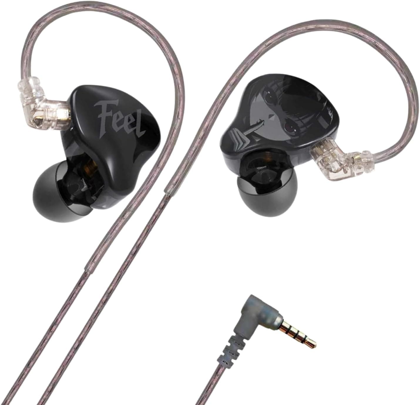 Klasse Feel IEM Kulaklık, Kulak İçi Gaming In-Ear Headphone (Feel [3.5mm] [Mikrofonlu])