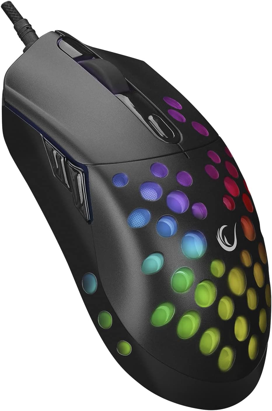 Rampage SMX-R66 ROCKET Ultra Hafif Siyah RGB Ledli 12000dpi Gaming Oyuncu Mouse