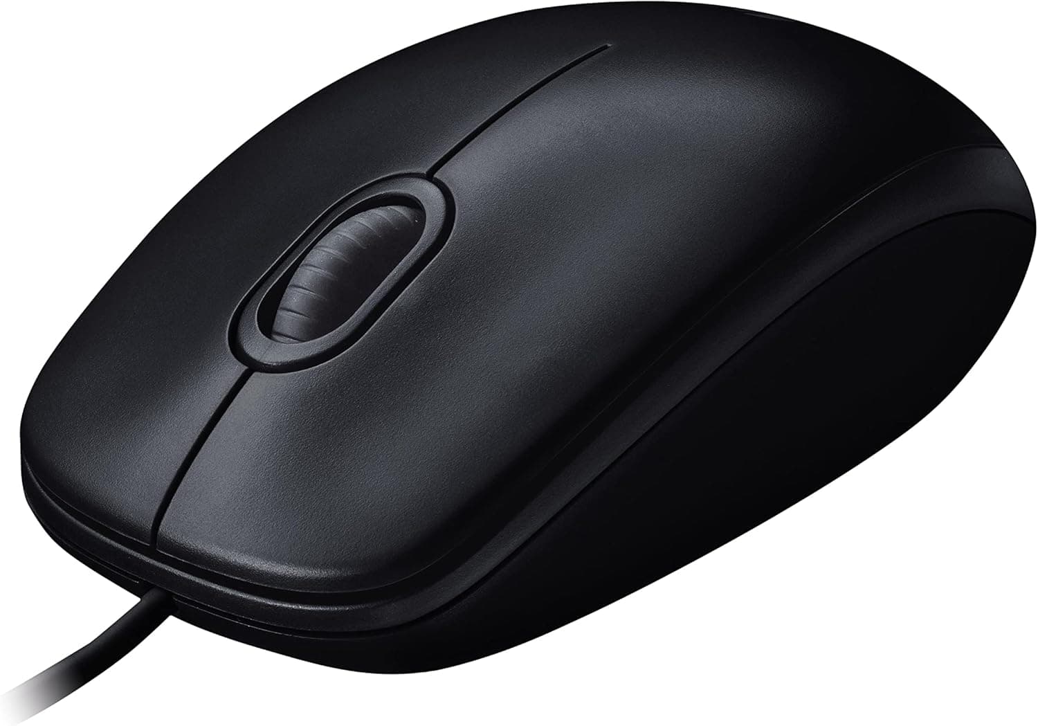Logitech M90 USB Kablolu Mouse, PC, Mac, Dizüstü Bilgisayar ile Uyumlu, 1000 DPI Optik İzleme, Sağ ve Sol Elle Kullanıma Uygun, Siyah