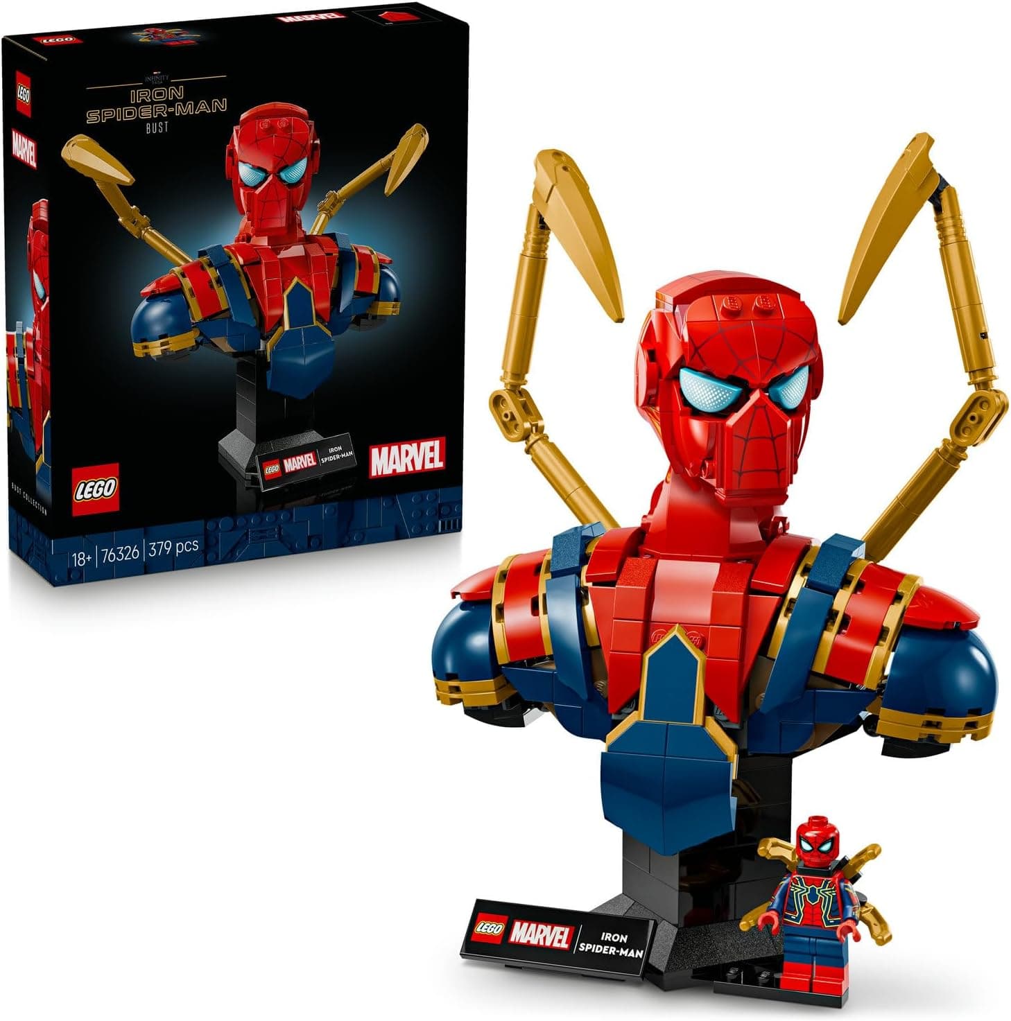 LEGO ǀ Marvel Iron Örümcek Adam Büstü 76326