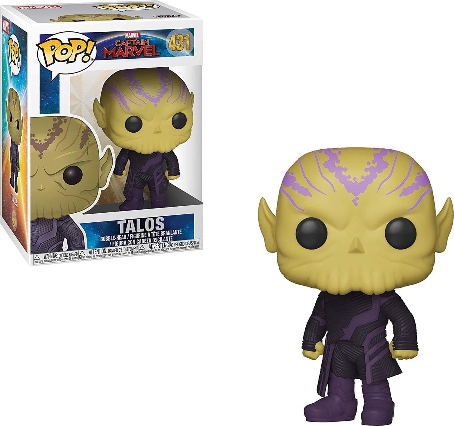 Funko POP Captain Marvel Talos Figür