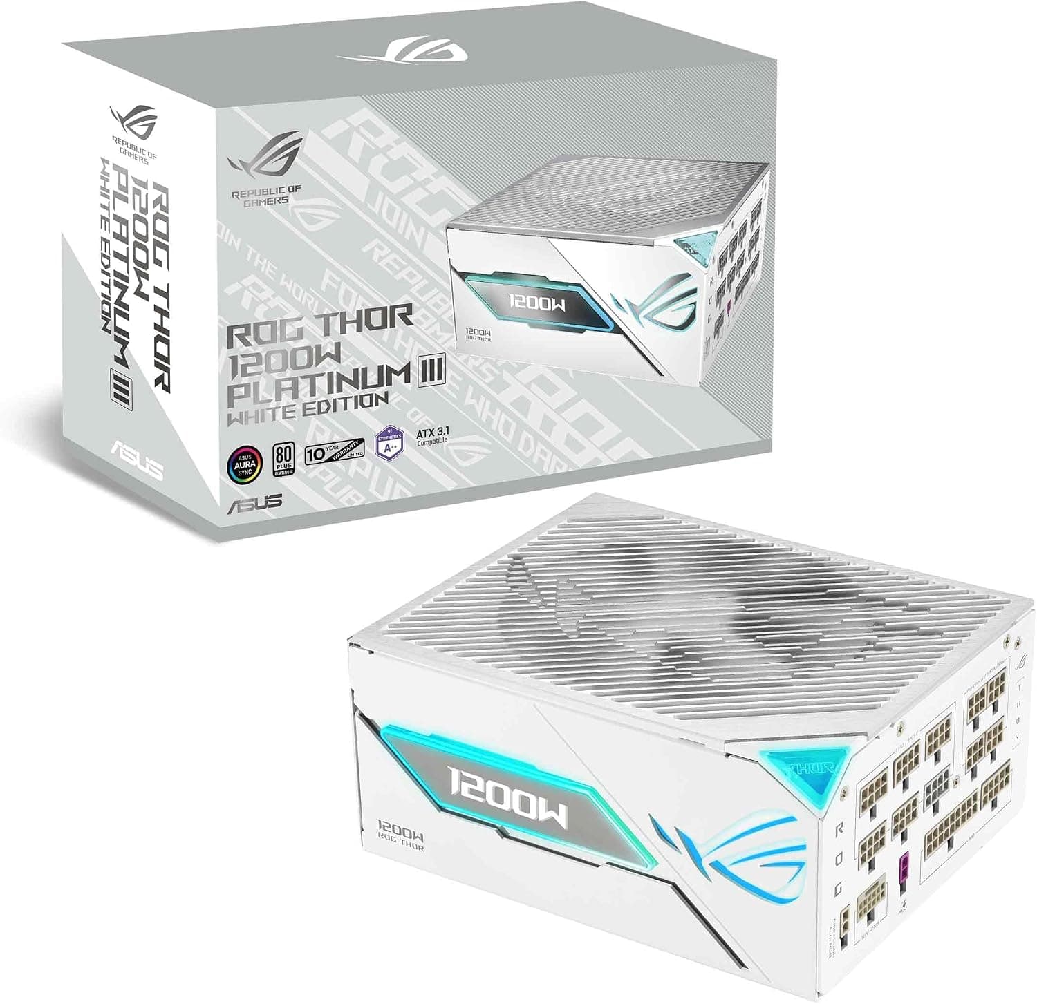 ASUS ROG-THOR-1200P3-WHITE-GAMING