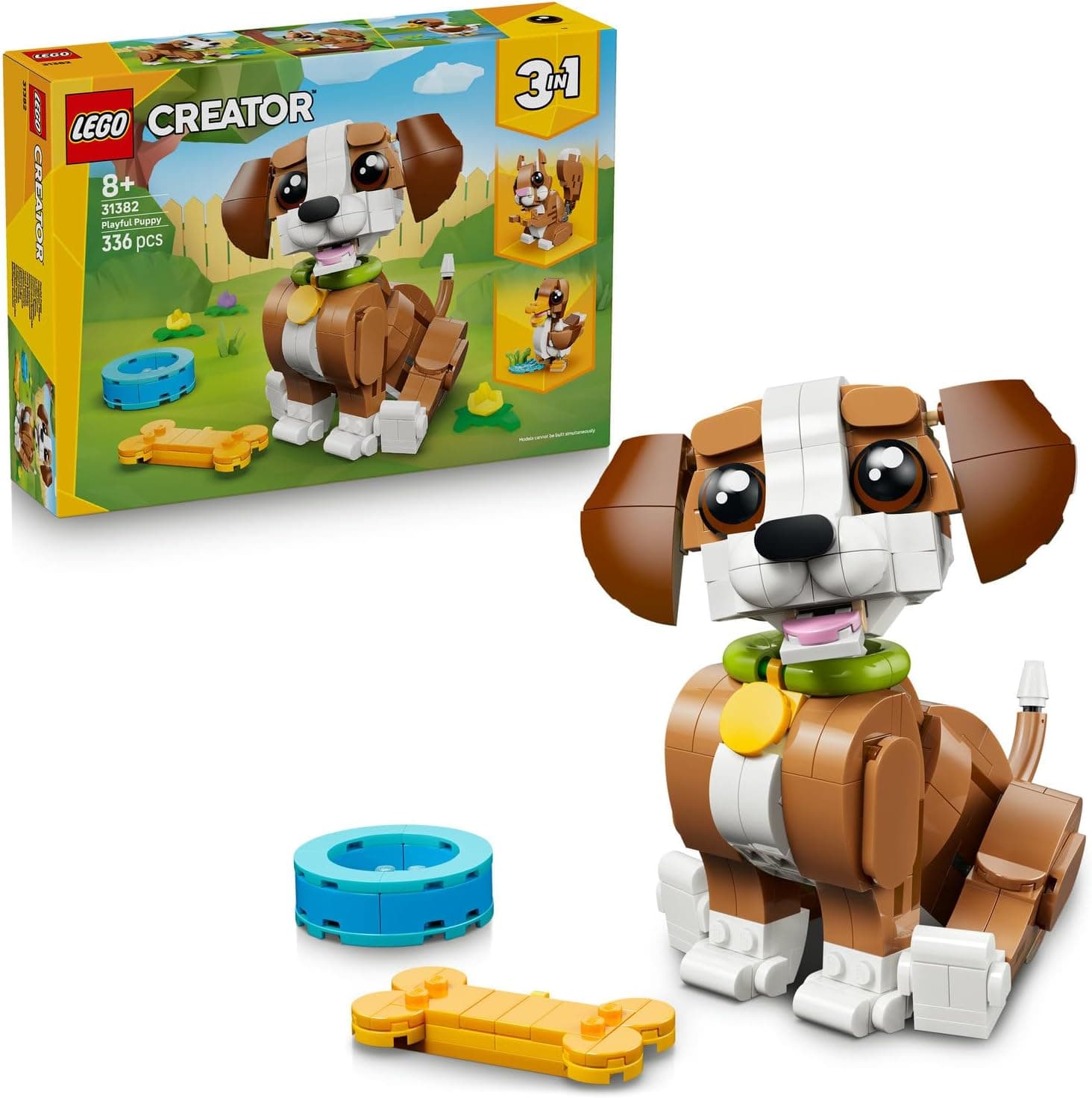 LEGO Creator 3’ü 1 Arada Sevimli Hayvanlar: Oyunbaz Yavru Köpek 31382