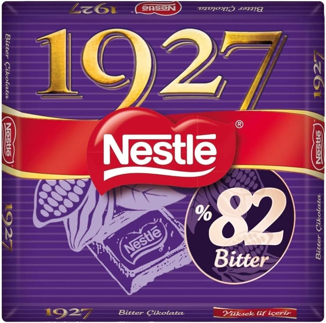 Nestlé 1927%82 Kakao Bitter Çikolata, 60 g x 6