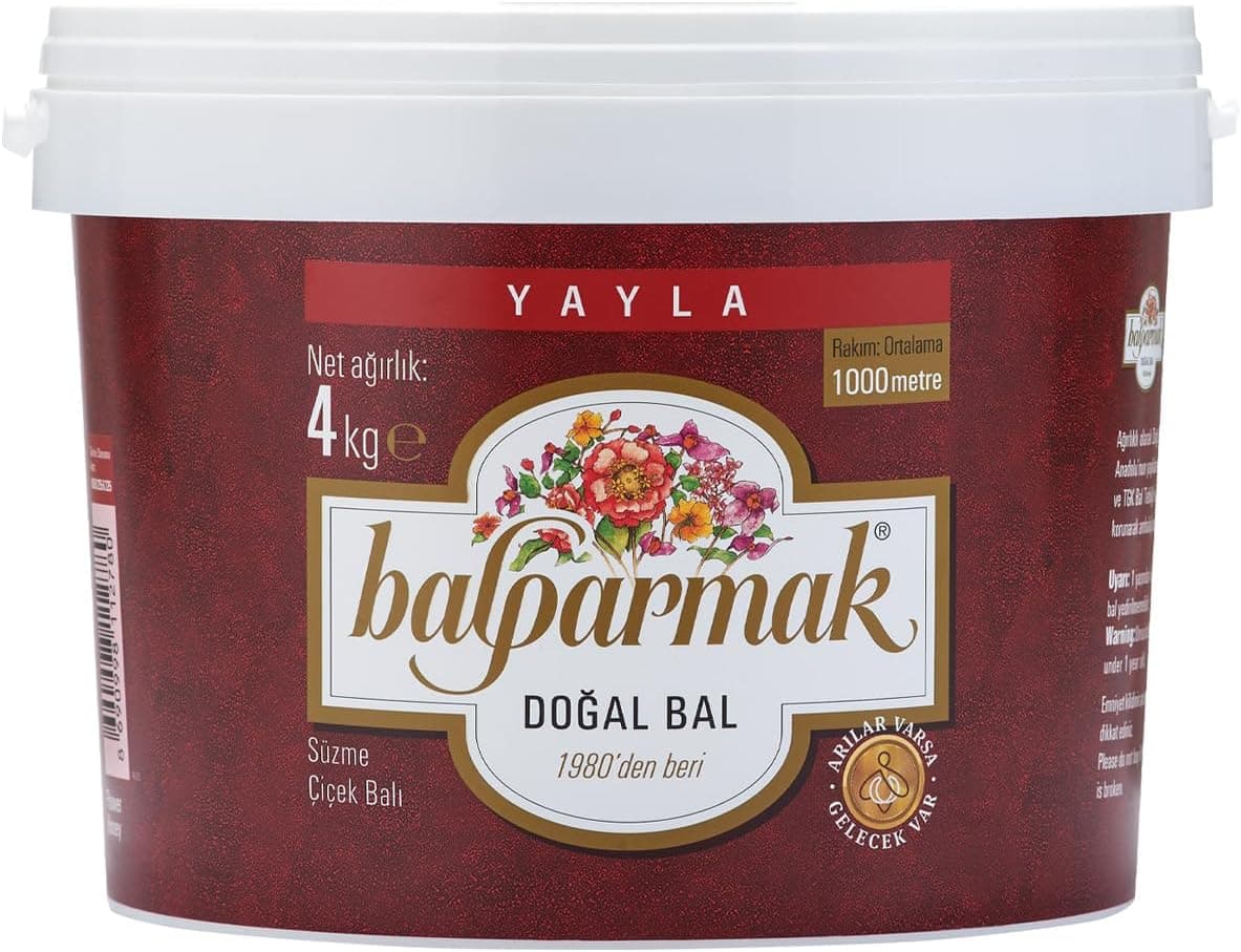 Balparmak Yayla Çiçek Balı 4 Kg Kova