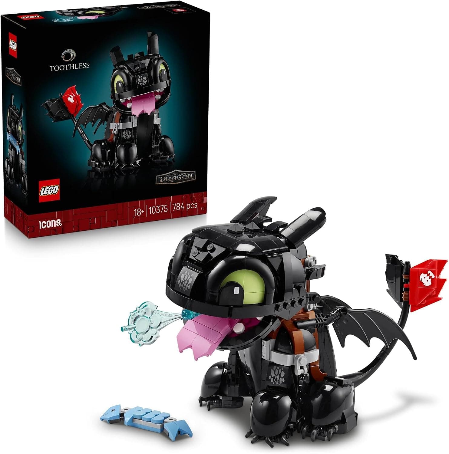 10375 LEGO® Icons Ejderhanı Nasıl Eğitirsin: Dişsiz