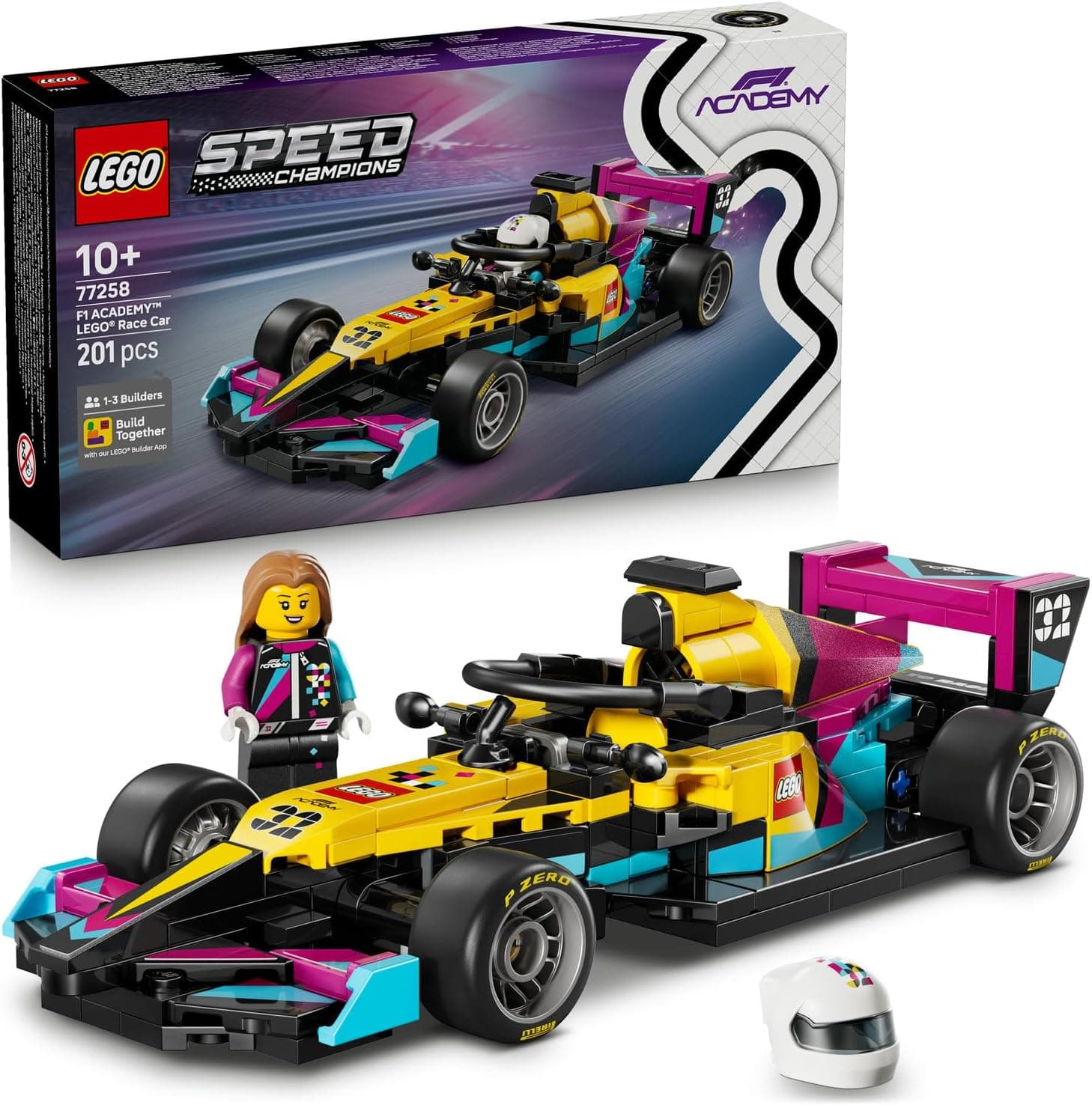 Lego Speed Champions F1 Academy Lego Yarış Arabası 77258