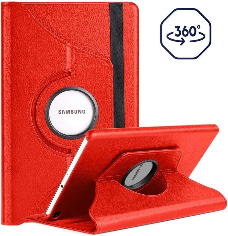 Fujimax Samsung Galaxy Tab T820 /T825 /T827 Yatay ve Dikey Standlı 360 Derece Döner Tablet Kılıf