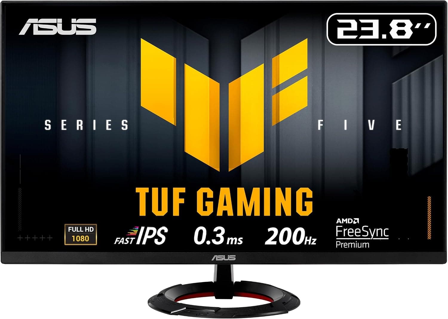 ASUS TUF Gaming VG249Q5R 24 İnç 1080p 200Hz Fast IPS Gaming Monitör