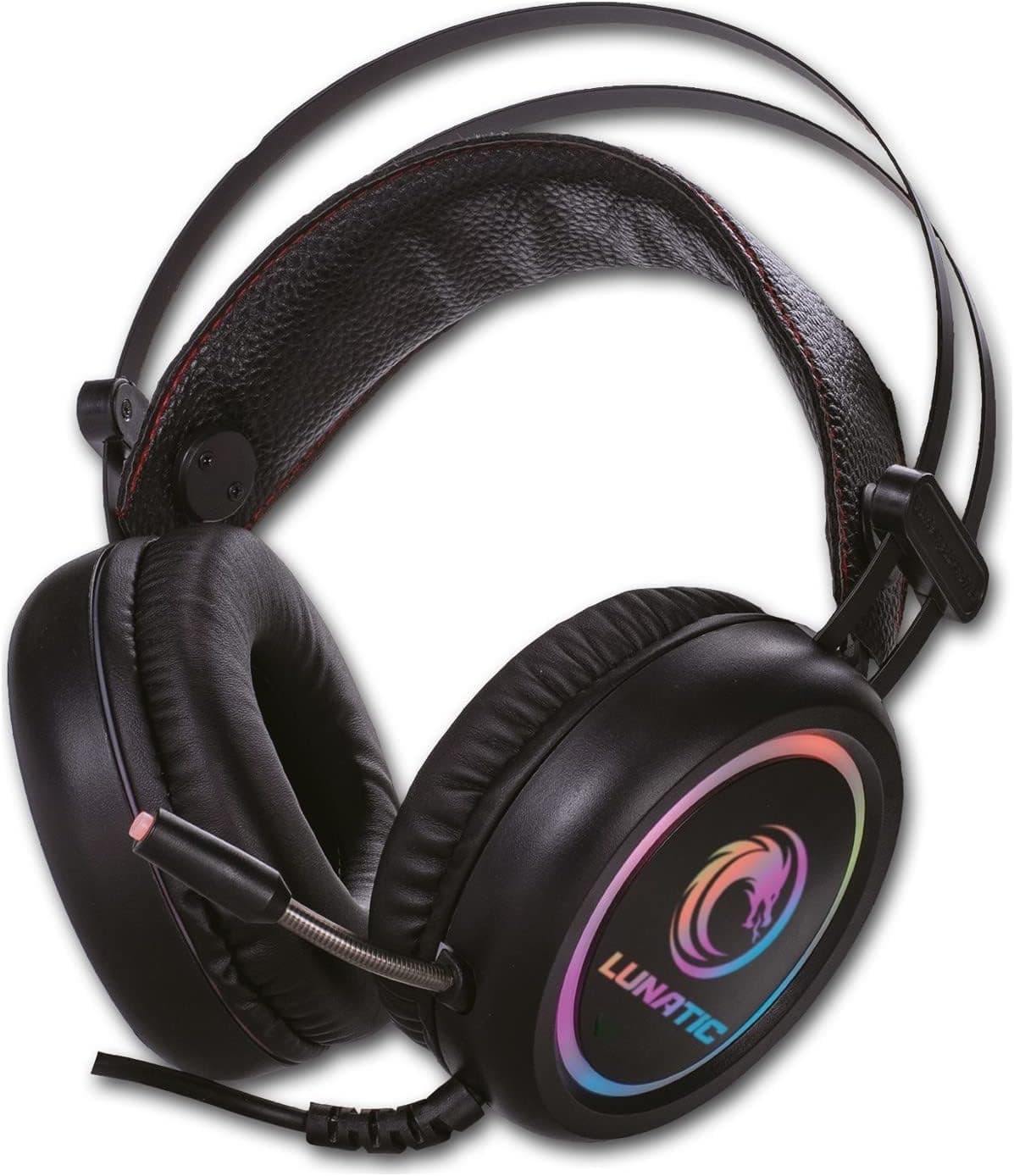 Lunatic Combative Full RGB 7.1 USB Surround Oyuncu Mikrofonlu Kulaklık