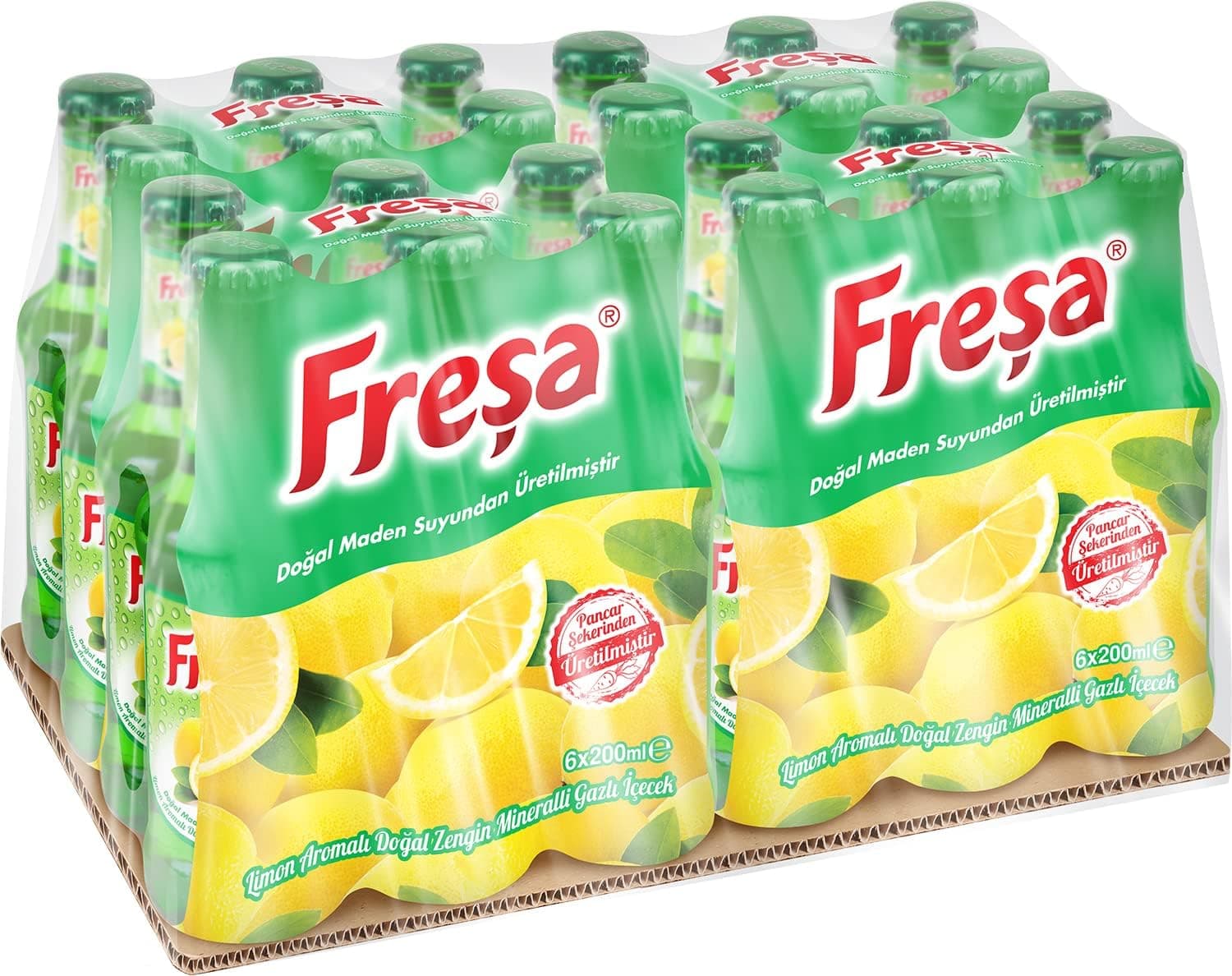 Freşa Limon Aromalı Madensuyu 24lü