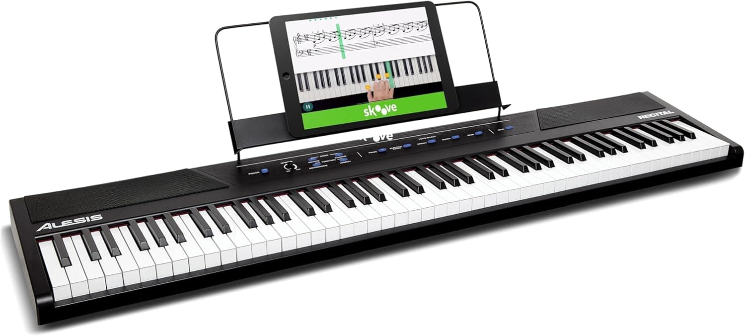 Alesis Recital 88 Tuşlu Yarı Ağırlıklı Dijital Piyano