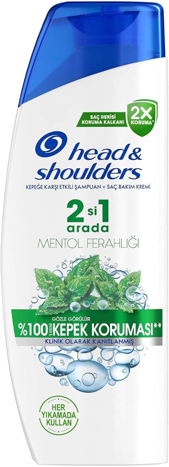 Head & Shoulders Mentol Ferahlığı 2si 1 Arada Kepek Karşıtı 330 ml Şampuan