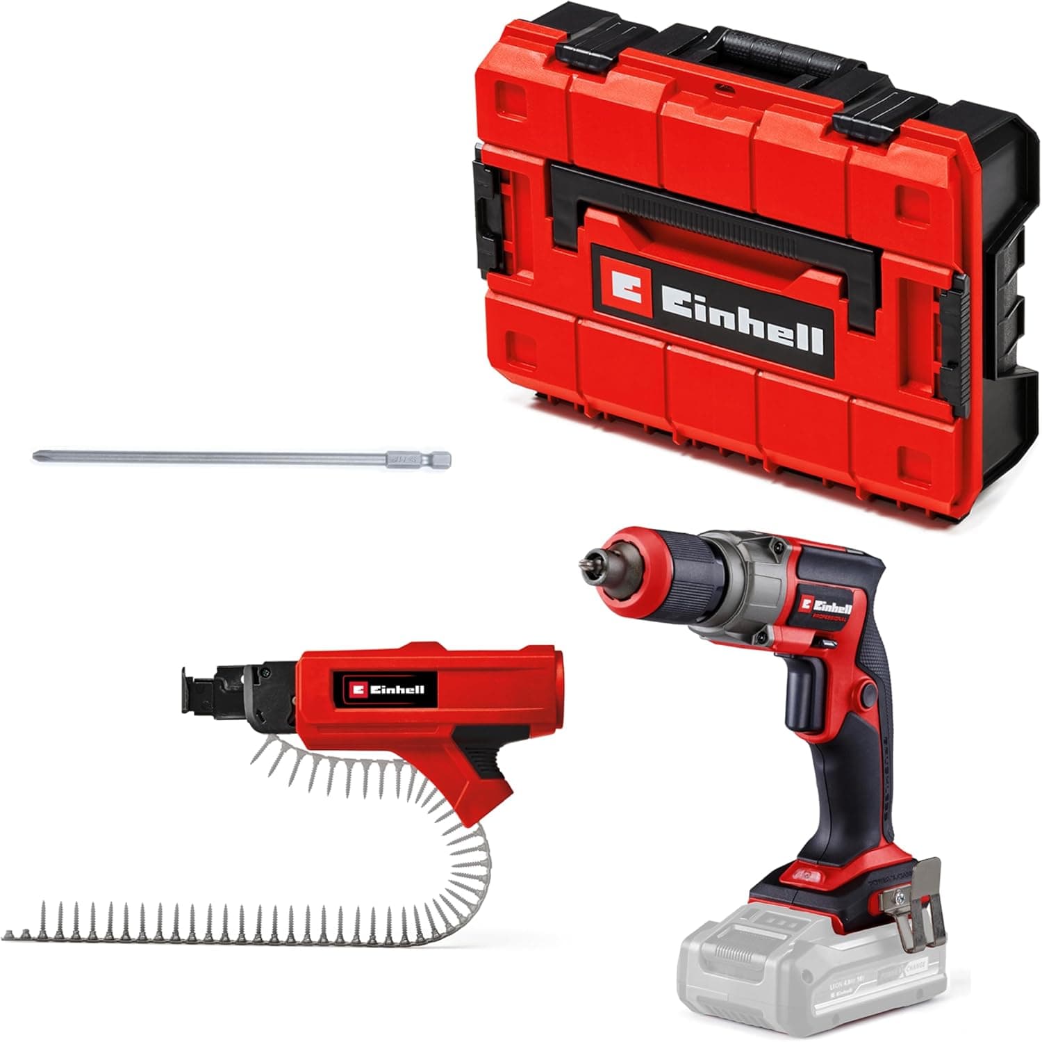 Einhell Professional Akülü Alçıpan Vidalama TP-DY 18 Li BL+Magazin 4261012