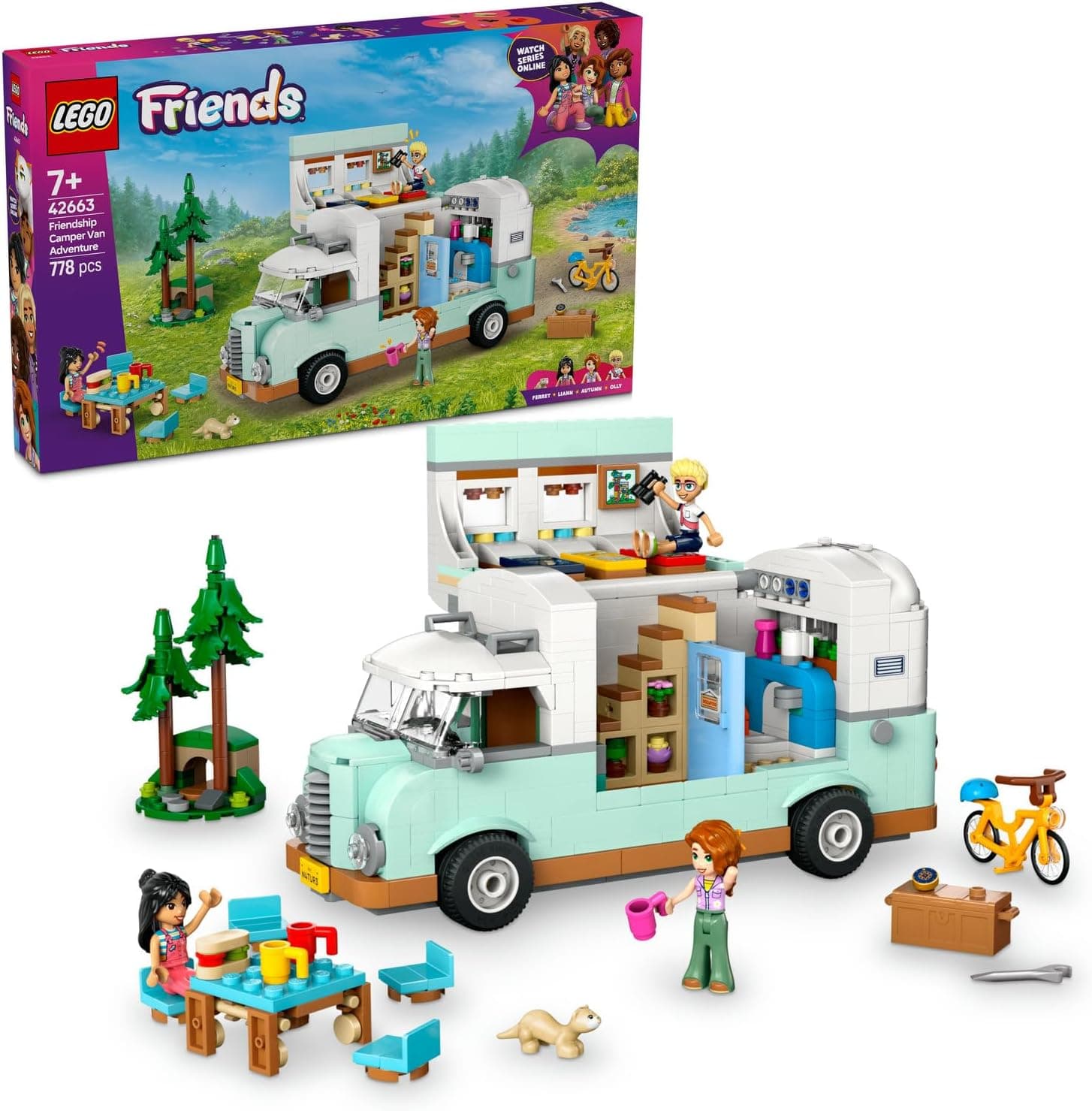 LEGO Friends Arkadaşlık Karavan Macerası 42663