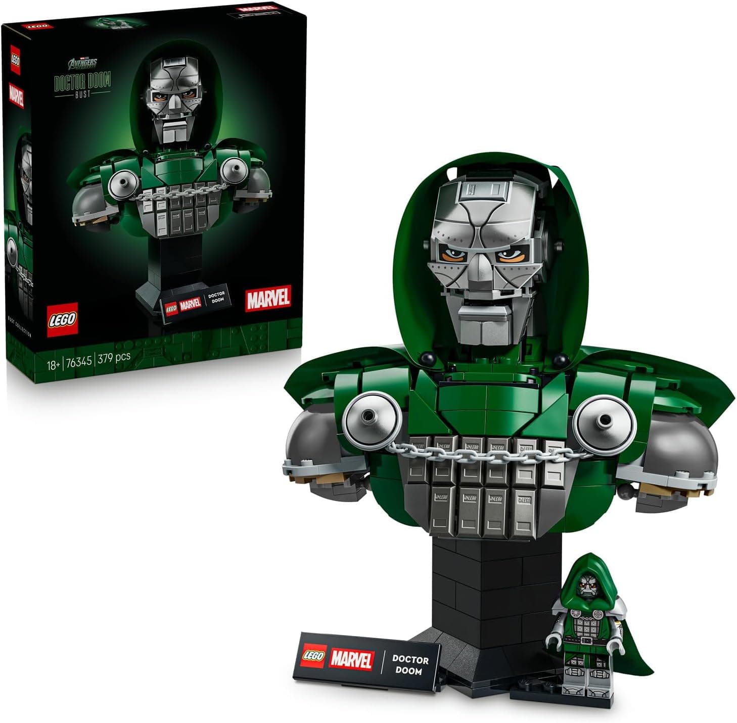 LEGO Marvel Doktor Doom Büstü 76345