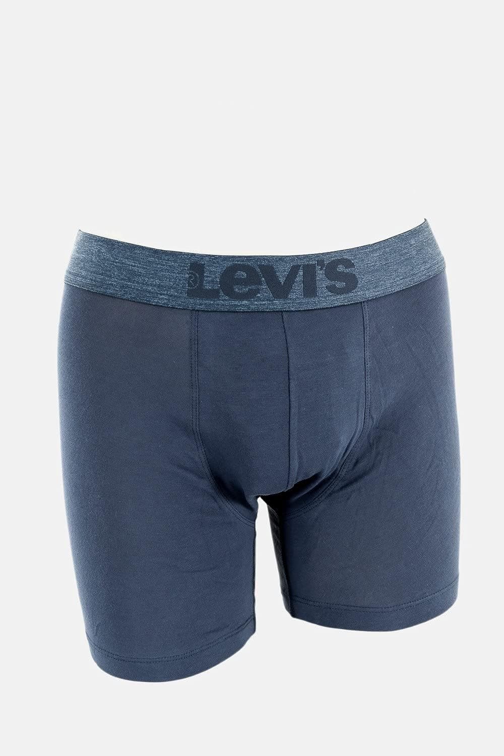 Levis Herren Levis Melange Waistband Organic Cotton Mens Boxer Briefs 2 Pack Boxer Briefs