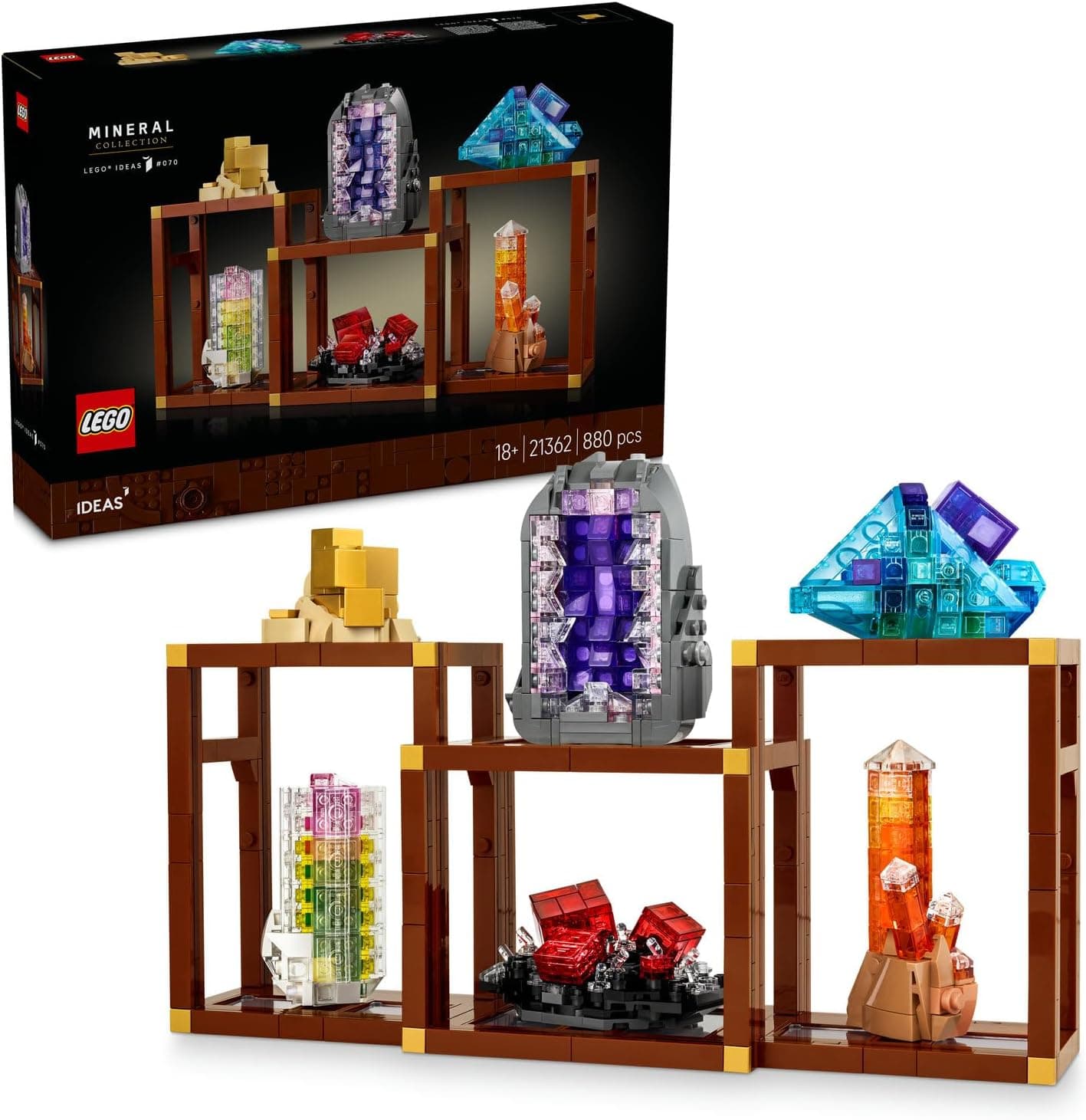 LEGO Ideas Mineral Koleksiyonu 21362