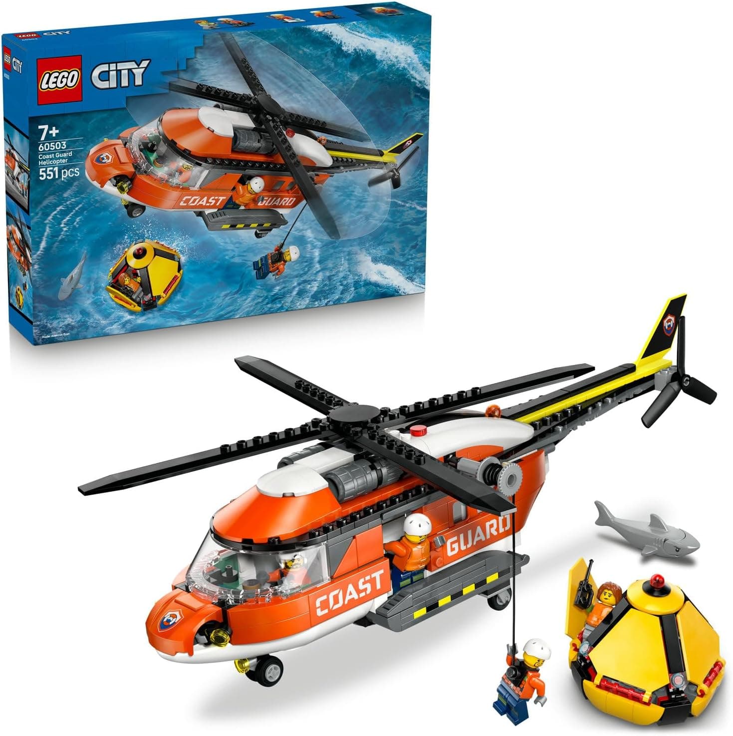 LEGO City Sahil Güvenlik Helikopteri 60503