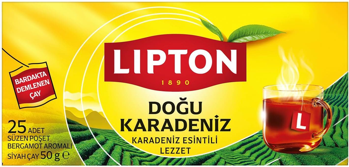 Lipton Doğu Karadeniz Bardak Poşet Çay 25li Paket